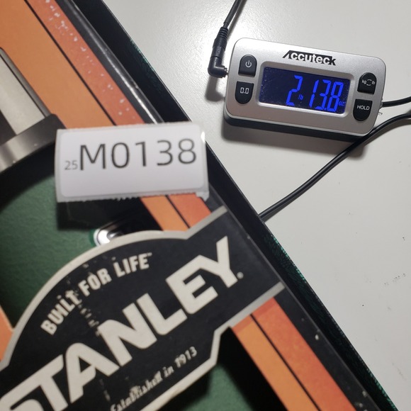 Stanley Classic Green Stainless Steel Vacuum Bottle 1.1 Quart 1 Lt Thermos Cup - Picture 15 of 15